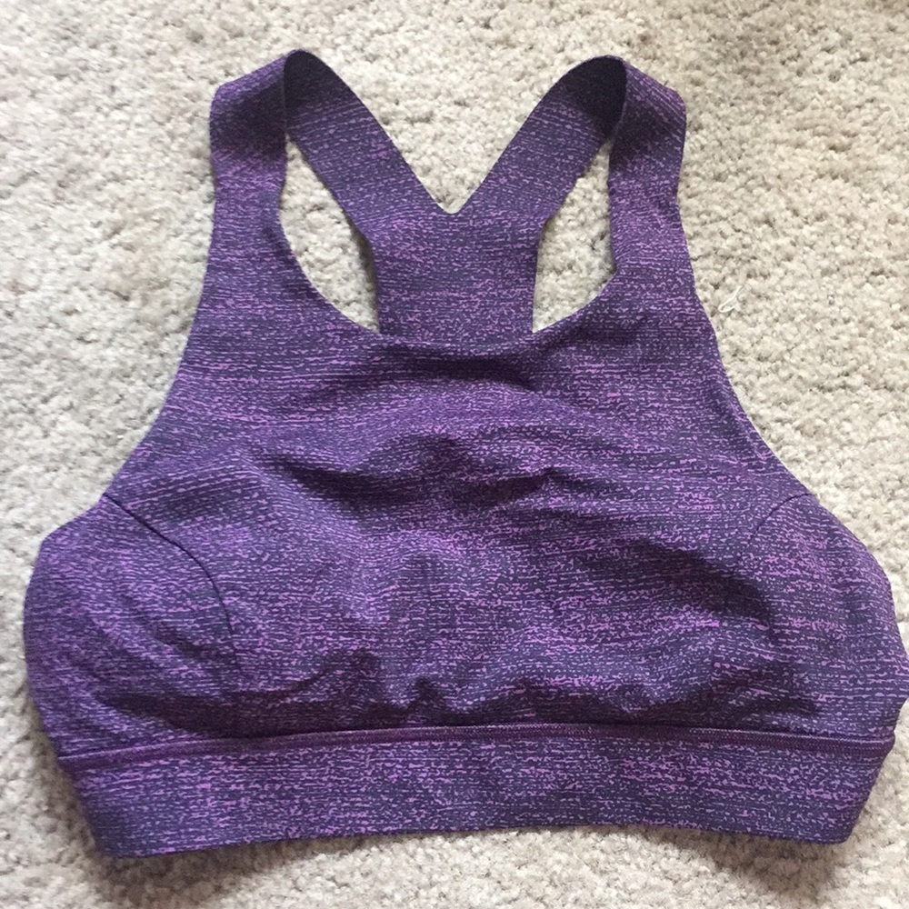 Lululemon Fast and Free sports bra
